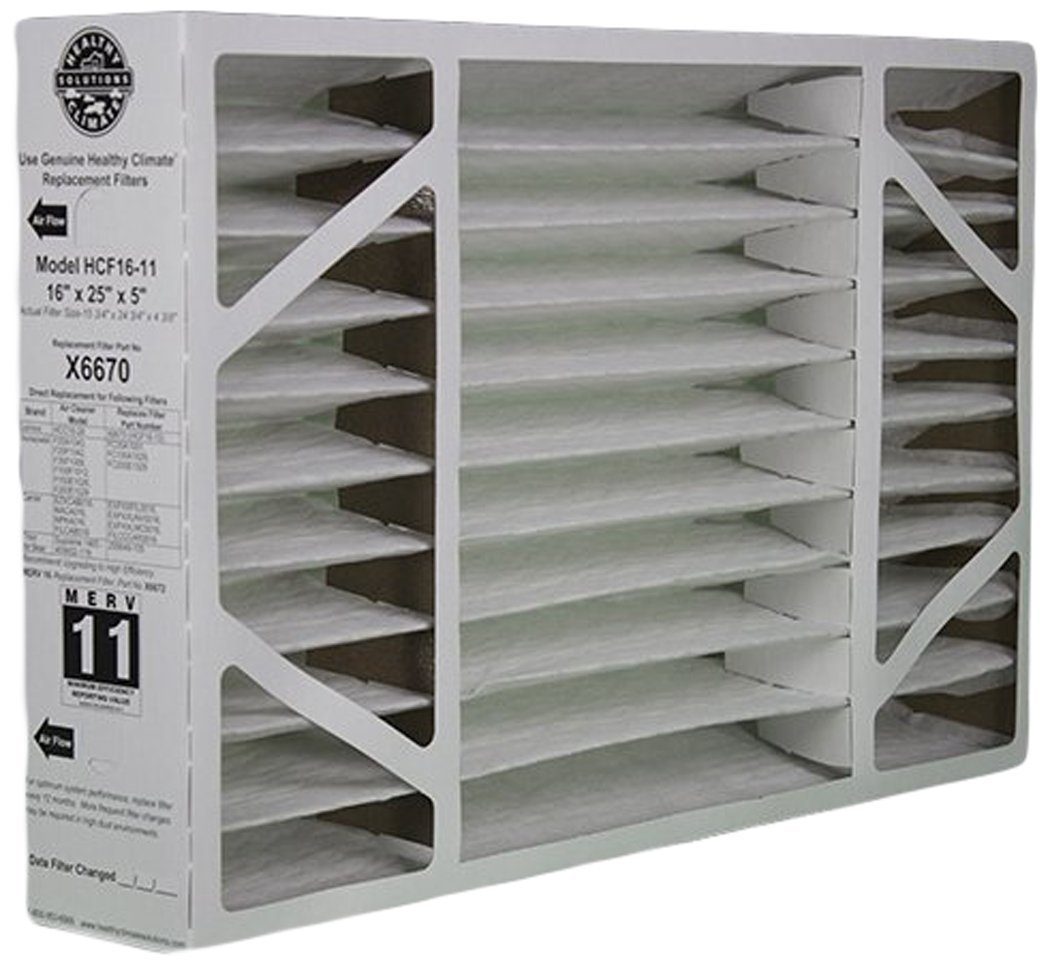 Lennox 16x25x5 X6670 MERV 11 Box Replacement Filter for Lennox and